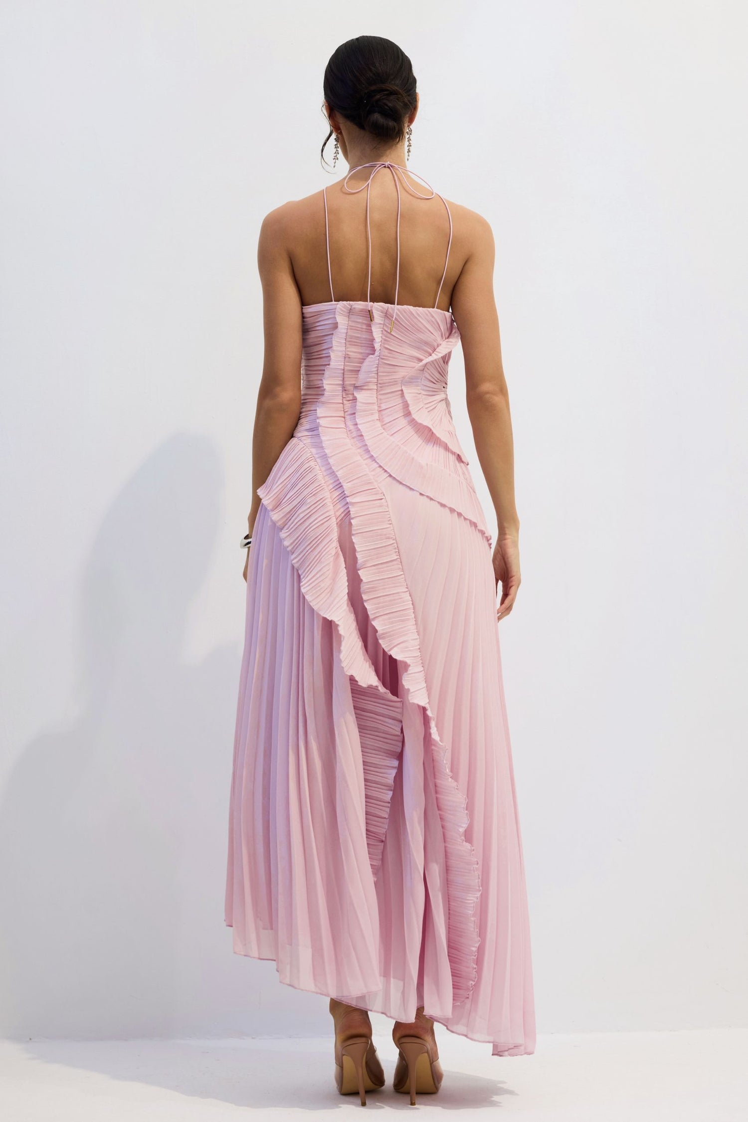 RichmondRomance™ | Patchwork Pleated Gown