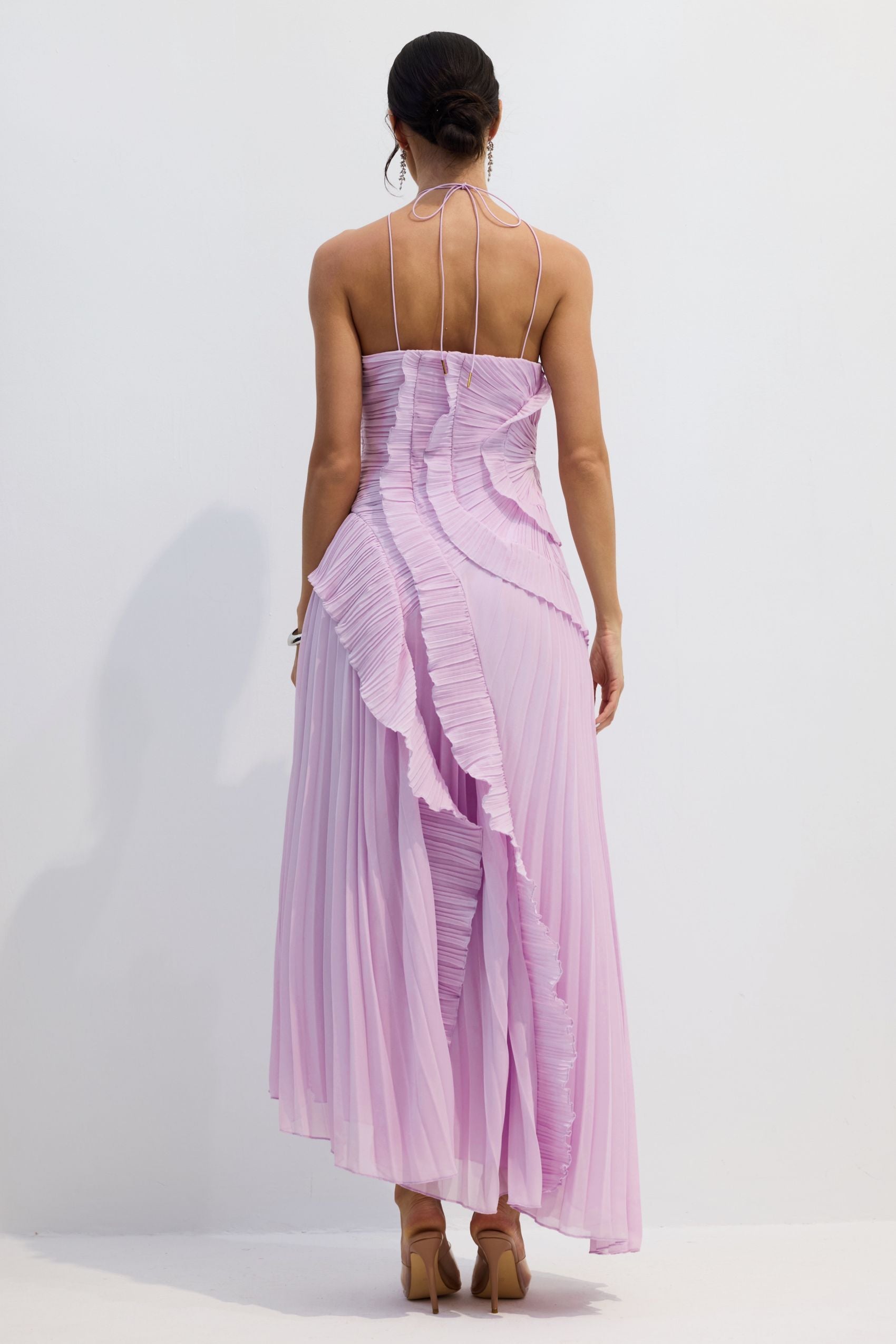 RichmondRomance™ | Patchwork Pleated Gown
