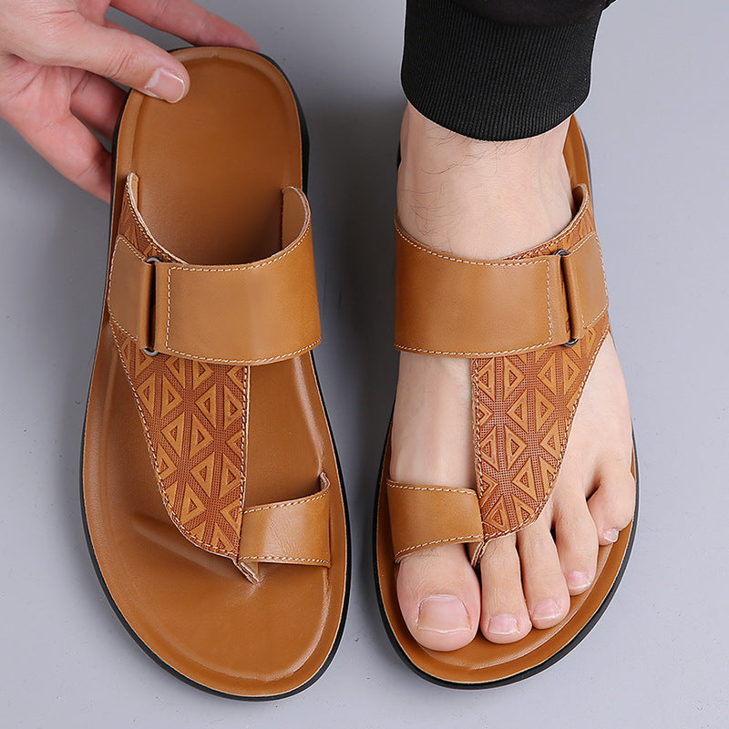 CavalierSand™ | Leather Comfort Sandals