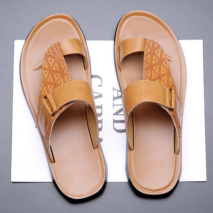 CavalierSand™ | Leather Comfort Sandals