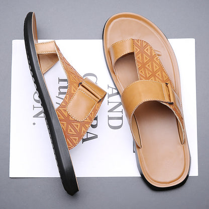 CavalierSand™ | Leather Comfort Sandals