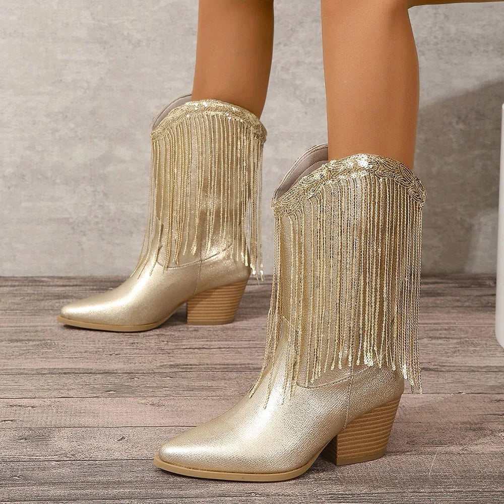 Riviera Rider™ | Suede Fringe Boots