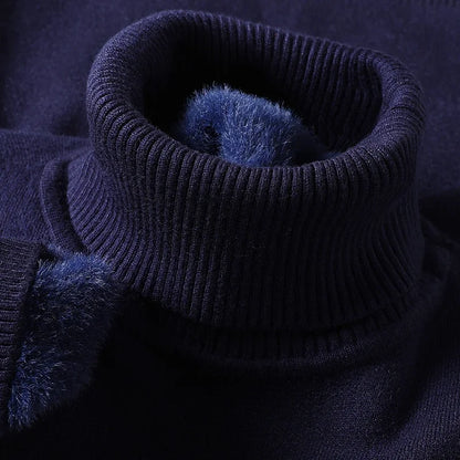 François Saville™ | Merino Wool Turtleneck