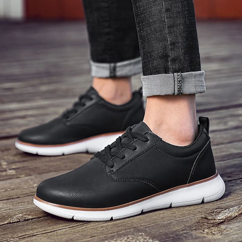 Jermyn OrthoStep™ | Leather Clinic Trainers