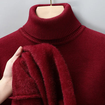 François Saville™ | Merino Wool Turtleneck