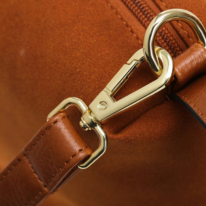 Duchess Carryall™ | Maternity-Friendly Topstitched Retro Tote