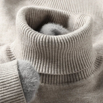 François Saville™ | Merino Wool Turtleneck