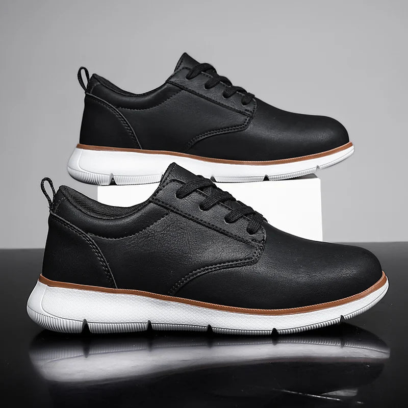 Jermyn OrthoStep™ | Leather Clinic Trainers