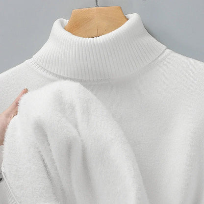François Saville™ | Merino Wool Turtleneck
