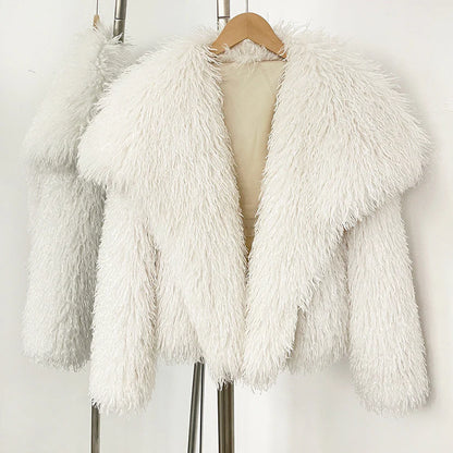 Loxley Drift™ | Curl Texture Statement Coat