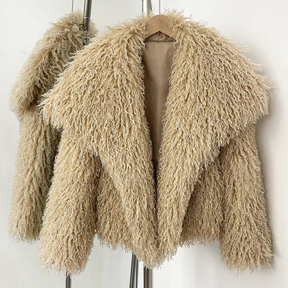 Loxley Drift™ | Curl Texture Statement Coat