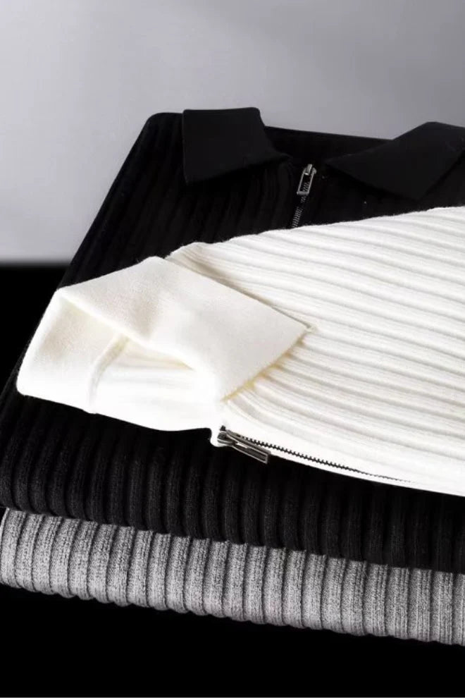 Frank Hardy™ | Quarter‑Zip Polo Sweater