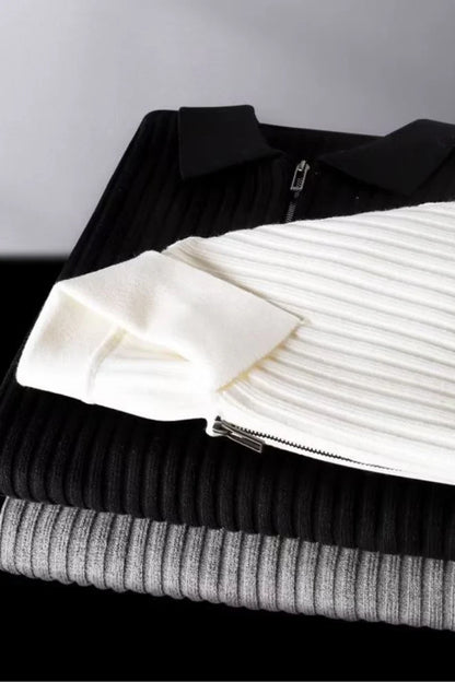 Frank Hardy™ | Quarter‑Zip Polo Sweater