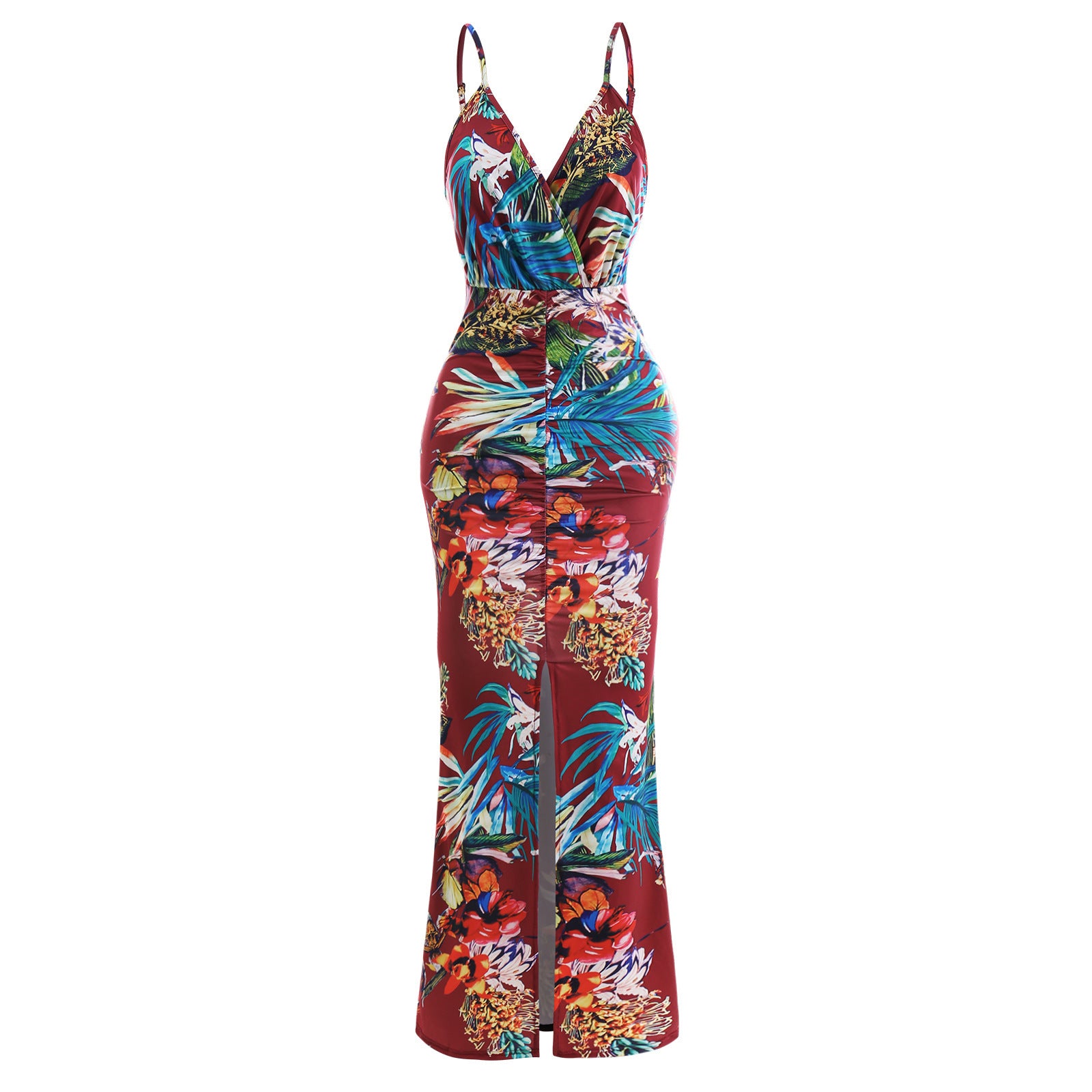 Silken Wrap™ | Milk‑Silk Wrap Dress