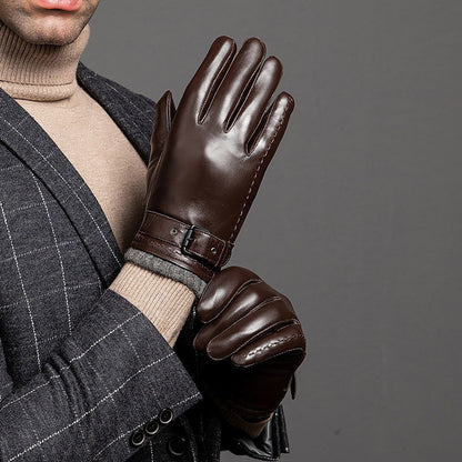 Leonard Noir™ | Genuine Sheepskin Leather Gloves