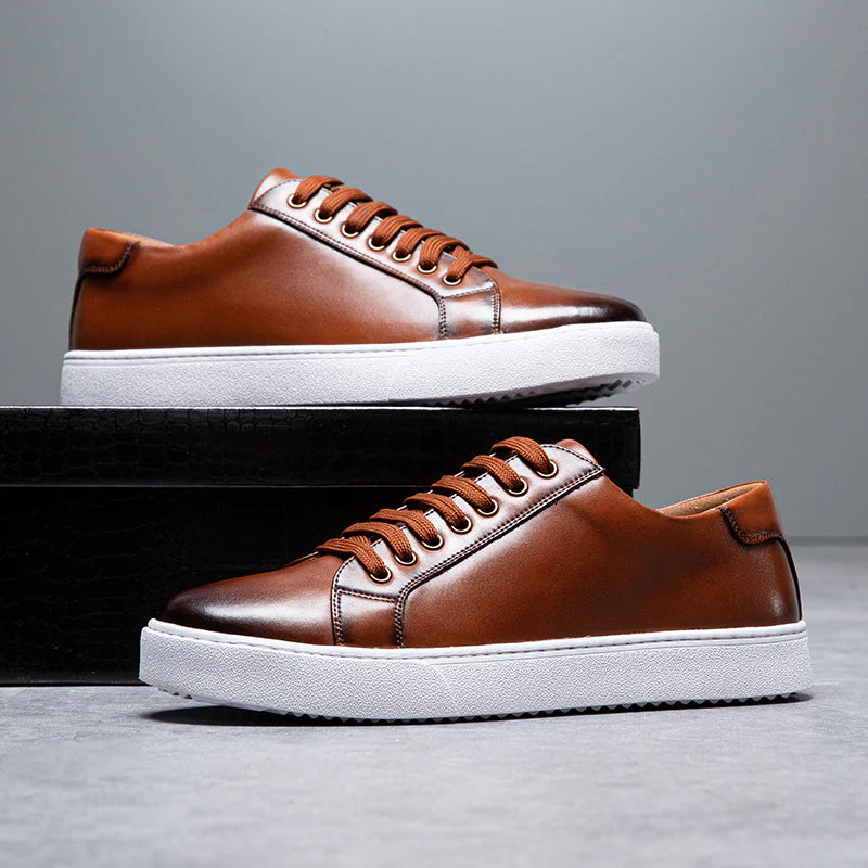 London Grain™ | Genuine Leather Board Shoes