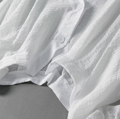 Regent’s Ease™ | Loose-Fit Linen Blouse