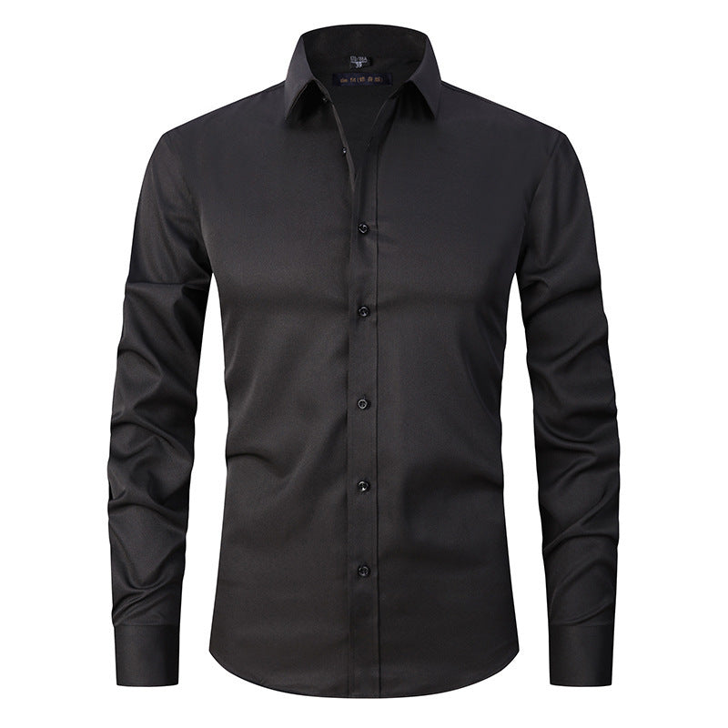 PrestigiaFlex™ | Wrinkle‑Free Stretch Shirt