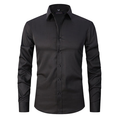 PrestigiaFlex™ | Wrinkle‑Free Stretch Shirt
