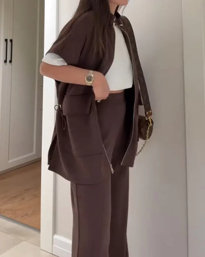 Skive Shortcut™ | Stretch-Detail Co-ord Set