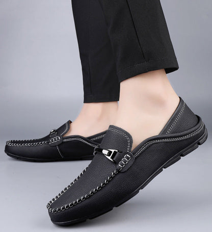 City of London™ | Bit-Detail Leather Loafers