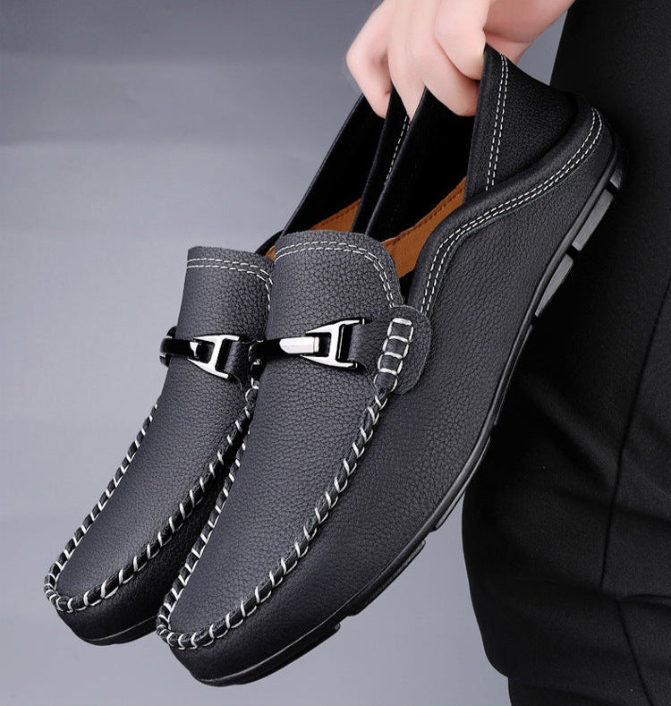 City of London™ | Bit-Detail Leather Loafers