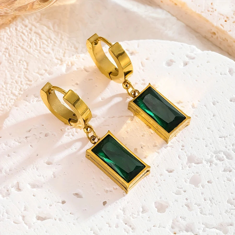 Versailles™ | Emerald Zircon Chandelier Set