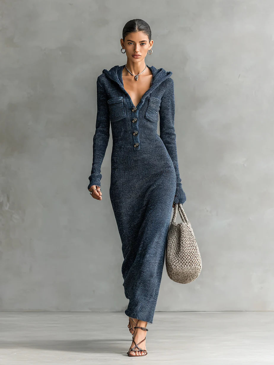 Aurora Dean™ | The Ashmere Knit Maxi
