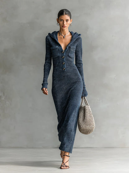 Aurora Dean™ | The Ashmere Knit Maxi