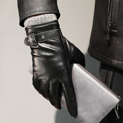 Leonard Noir™ | Genuine Sheepskin Leather Gloves
