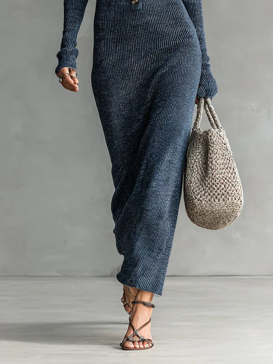 Aurora Dean™ | The Ashmere Knit Maxi