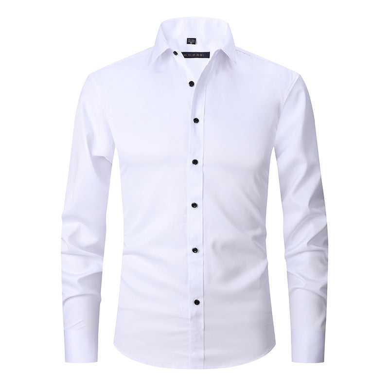 PrestigiaFlex™ | Wrinkle‑Free Stretch Shirt