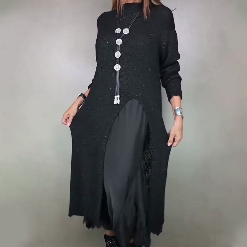 Briar Lune™ | Casual Slit &amp; Suspender Lace Midi Set