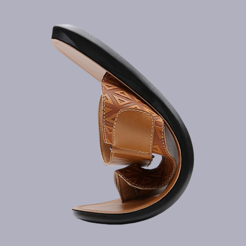 CavalierSand™ | Leather Comfort Sandals